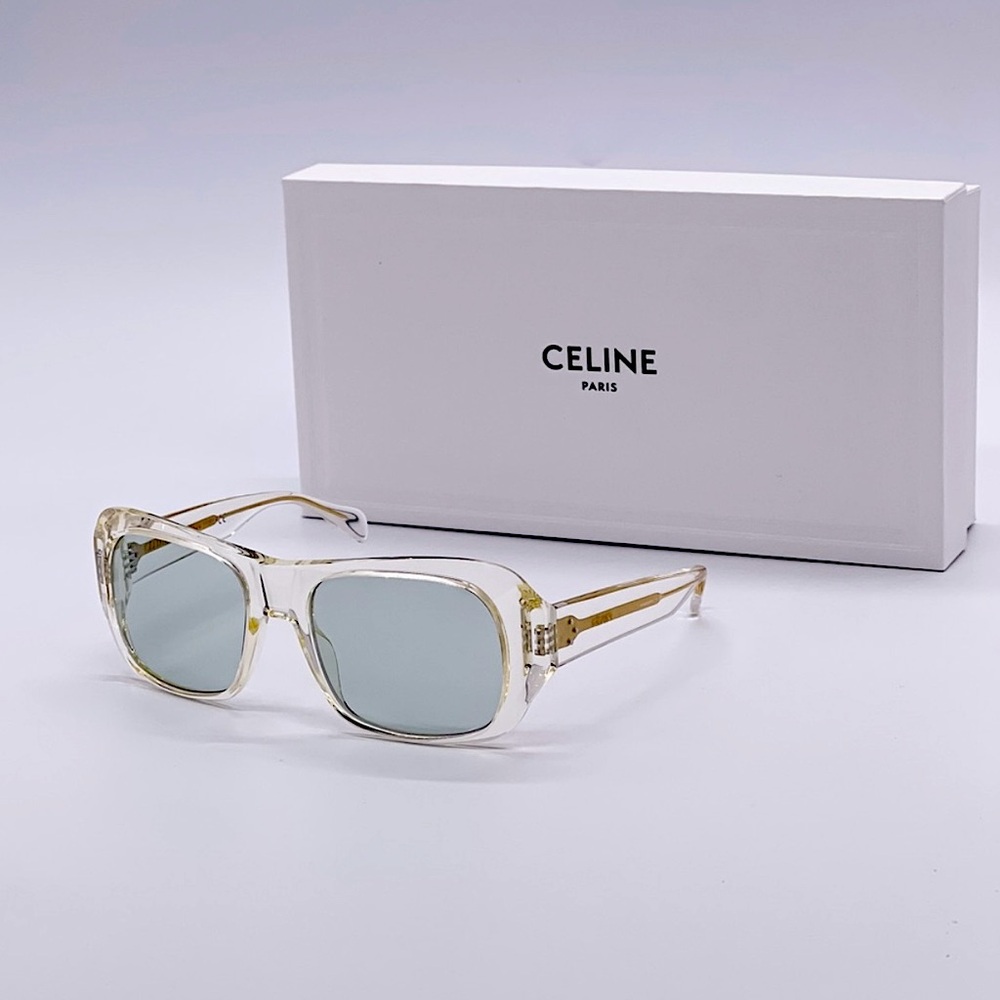 NEW CELINE SUNGLASSES CL40049I 39N UNISEX SQURE EYEWEAR CELINE